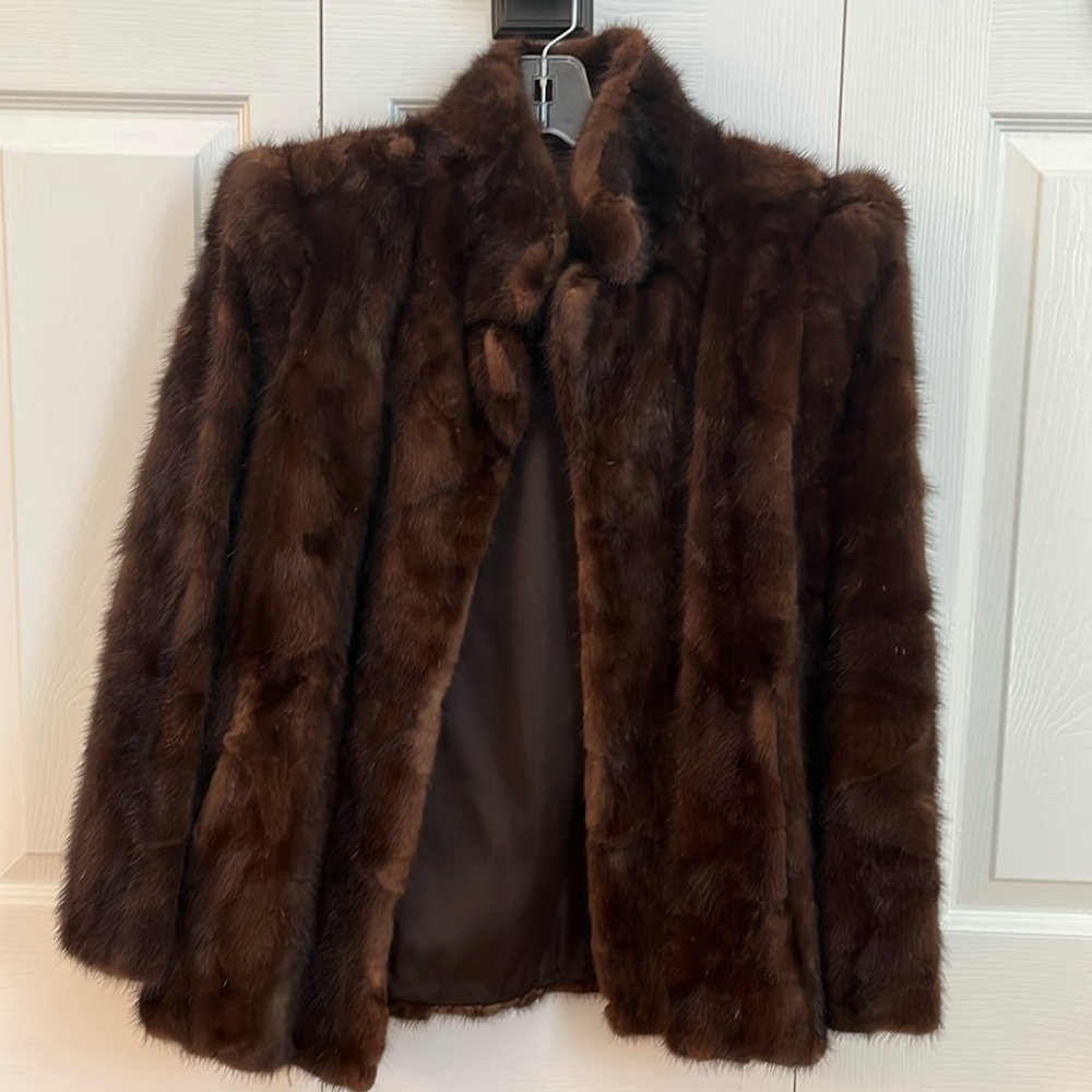 Vintage 90s, Dasco Mink Fur Jacket, size M